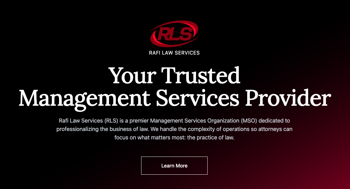 Rafi Law Services | Management Services Organization